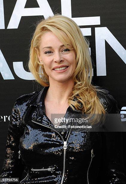 Actress Belen Rueda attends the 'El Mal Ajeno' photocall at Princesa Cinema on March 15, 2010 in Madrid, Spain.