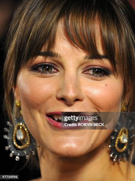 Cast member Bojana Novakovic arrives for the premiere of "Edge of Darkness" at the Grauman's Chinese Theater in the Hollywood section of Los Angeles...