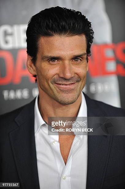 Actor Frank Grillo arrives for the premiere of "Edge of Darkness" at the Grauman's Chinese Theater in the Hollywood section of Los Angeles on January...