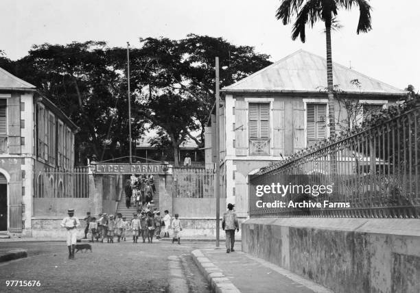 Lycee Carnot, a children's elementary school, Pointe-a-Pitre, Guadeloupe