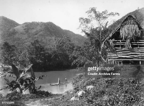 Ferry on Rio Cobre, Jamaica