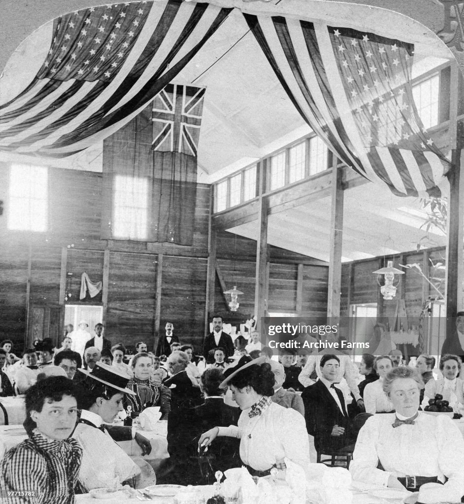 Dining room,Titchfield Hotel,Port Antonio, Jamaica