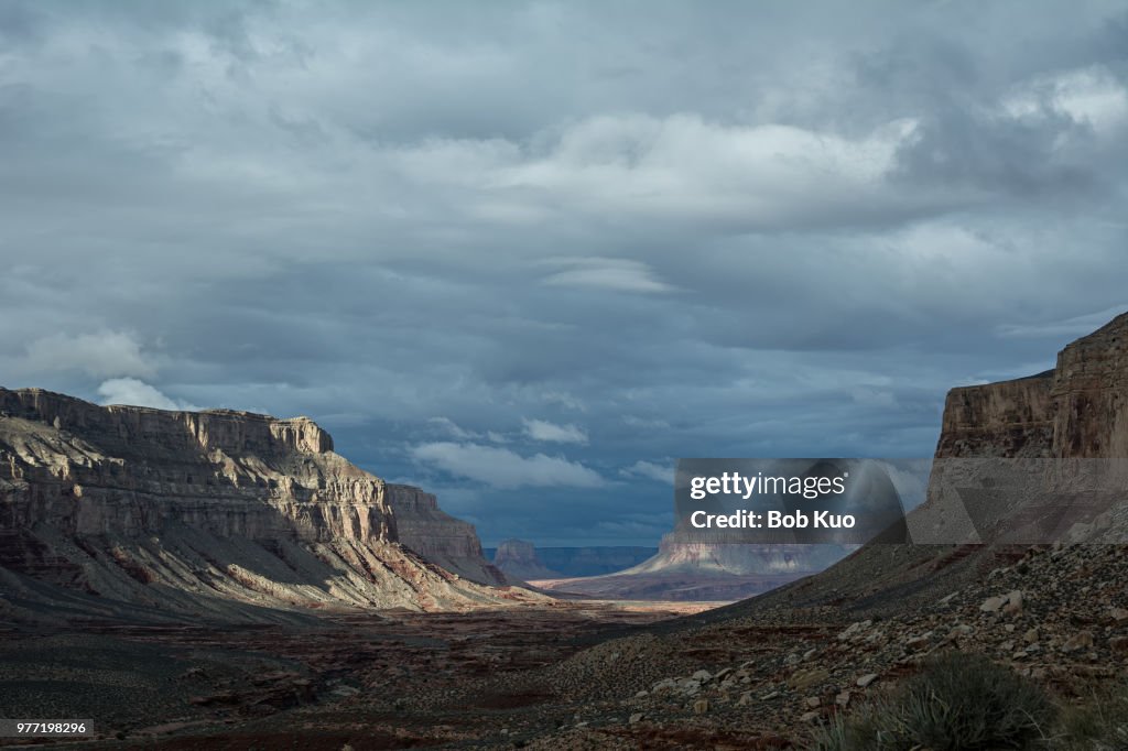 Clouds over canyon, Supai, Arizona, USA