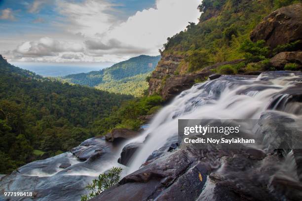 waterfall, paksong - paksong stock pictures, royalty-free photos & images