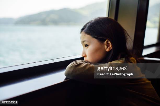 she is going on a journey to find myself on a ship - bon voyage stock pictures, royalty-free photos & images