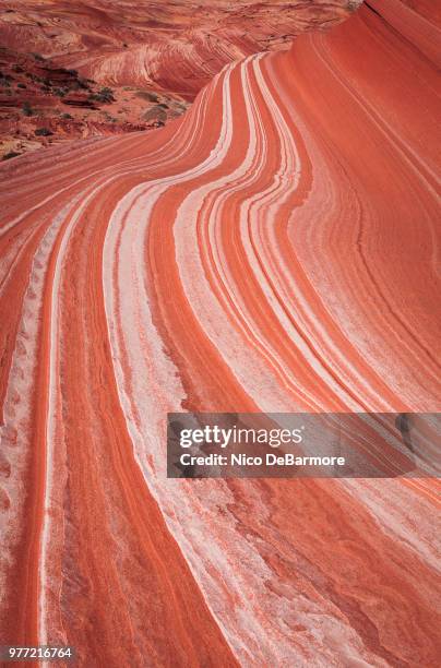 sweeping sandstone lines - sweeping landscape stock pictures, royalty-free photos & images