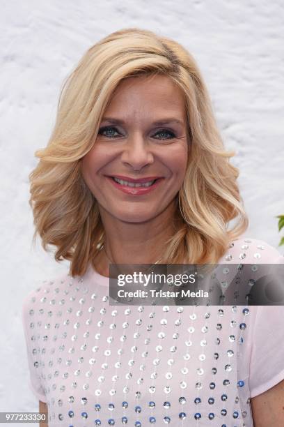 Uta Bresan during the ARD live tv show 'Immer wieder sonntags' at Europa-Park on June 17, 2018 in Rust, Germany.