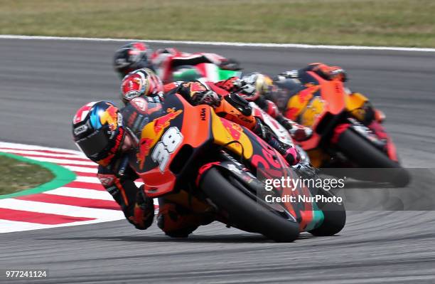 Bradley Smith during the GP Catalunya Moto GP, on 17th June in Barcelona, Spain. --