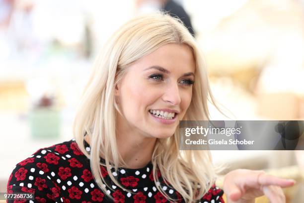 Lena Gercke at the Magnum press photo call during the 71st annual Cannes Film Festival at Carlton Beach on May 10, 2018 in Cannes, France.