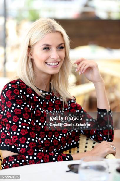 Lena Gercke at the Magnum press photo call during the 71st annual Cannes Film Festival at Carlton Beach on May 10, 2018 in Cannes, France.