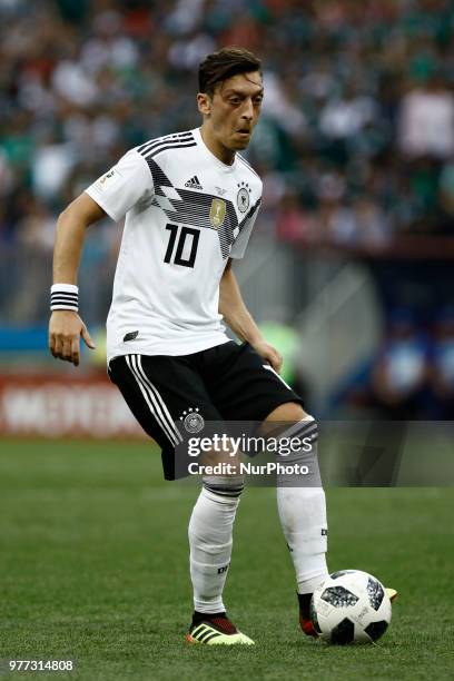 Mesut Oezil during the 2018 FIFA World Cup Russia group F match between Germany and Mexico at Luzhniki Stadium on June 17, 2018 in Moscow, Russia.