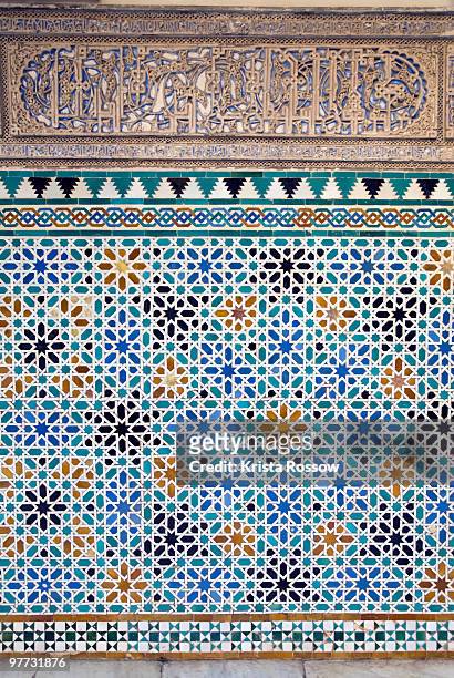 seville, andalusia, spain, alcazar palace - krista rossow stock pictures, royalty-free photos & images