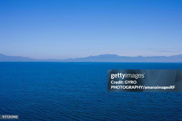 biwa lake. takashima, shiga prefecture, japan - 高島市 ストックフォトと画像