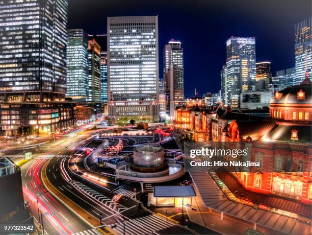 tokyo station - nakajima foto e immagini stock