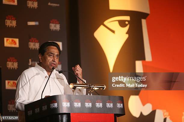 Union Cabinet Minister of Road Transport and Highways Kamal Nath at the India Today Conclave in New Delhi on March 12, 2010.