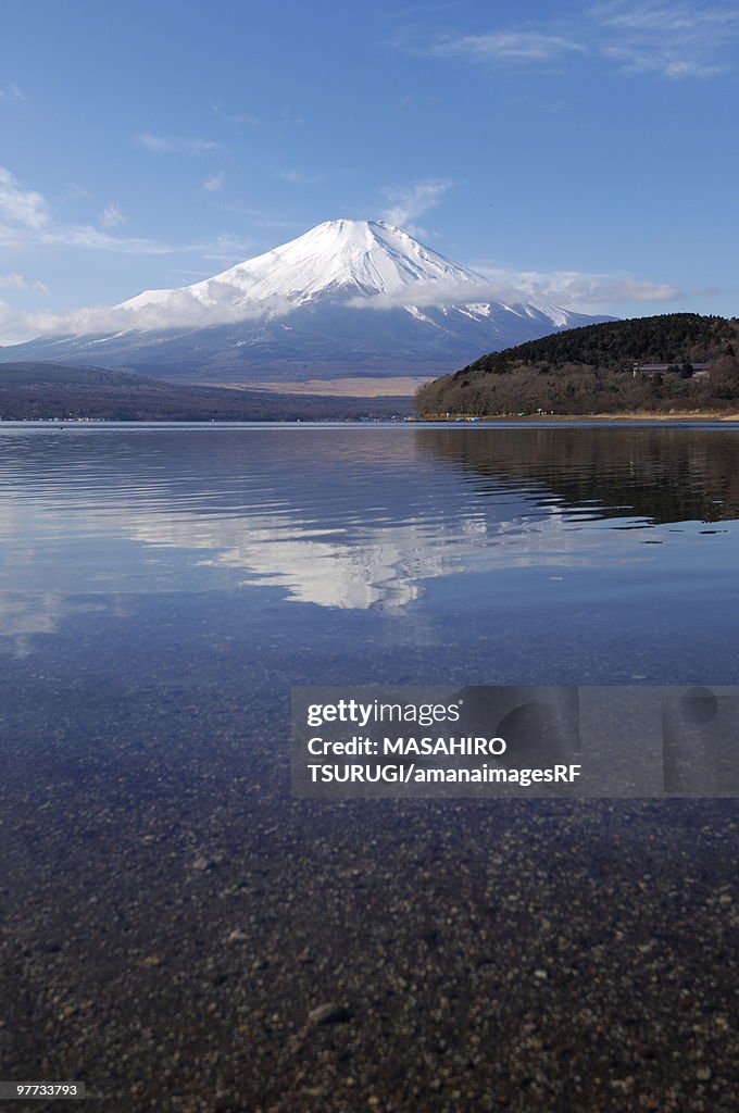 Lake Yamanakako and Mt. Fuji