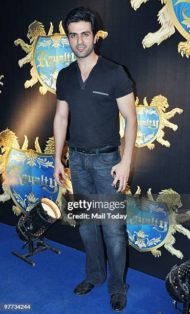 Harman Baweja at the launch of Shilpa Shetty's first ever night pub 'Royalty' in Mumbai on March 13, 2010.