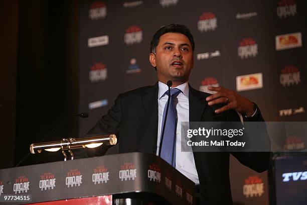 Nikesh Arora, president of global sales and business development at Google Inc, at the India Today Conclave in New Delhi on March 12, 2010.