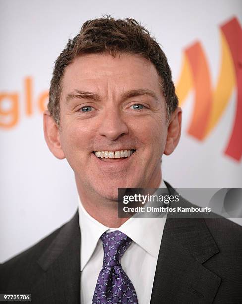 Michael Patrick King attends the 21st Annual GLAAD Media Awards at The New York Marriott Marquis on March 13, 2010 in New York, New York.