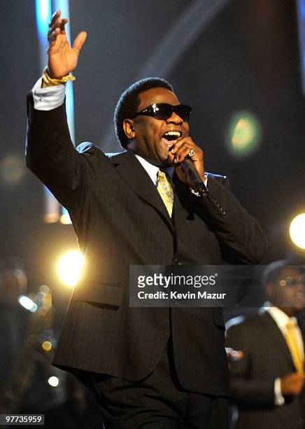 Al Green performs at the 51st Annual GRAMMY Awards at the Staples Center on February 8, 2009 in Los Angeles, California.