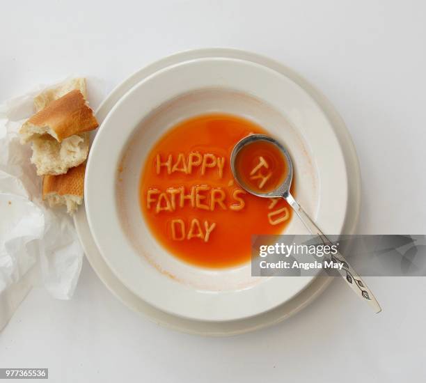 alphabet soup father’s day - fathers day text stock pictures, royalty-free photos & images