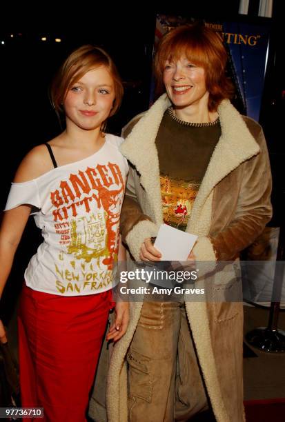 Frances Fisher and daughter Francesca Fisher-Eastwood