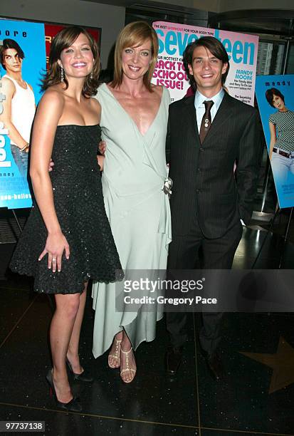 Mandy Moore, Allison Janney and Trent Ford