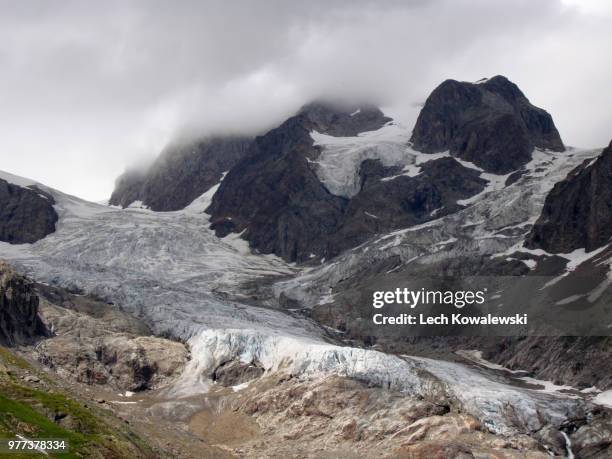 alpine glacier - lech valley bildbanksfoton och bilder