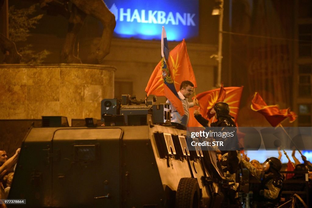 MACEDONIA-GREECE-POLITICS-DIPLOMACY-PROTEST