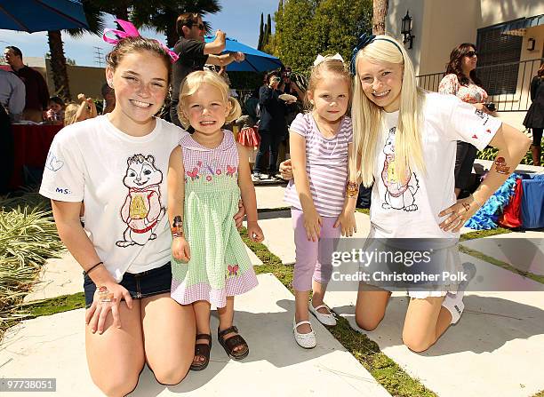 General view at the "Alvin and the Chipmunks: The Squeakquel" Media/Family Day in honor of the March 30th Blu-ray Disc and DVD release at the Fox Lot...