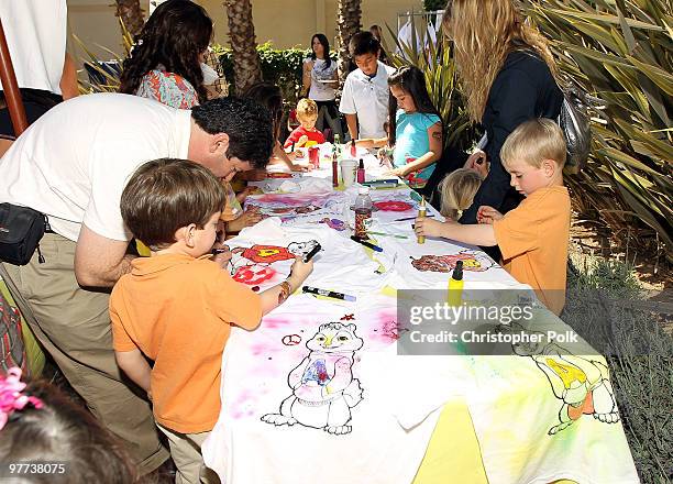 General view at the "Alvin and the Chipmunks: The Squeakquel" Media/Family Day in honor of the March 30th Blu-ray Disc and DVD release at the Fox Lot...