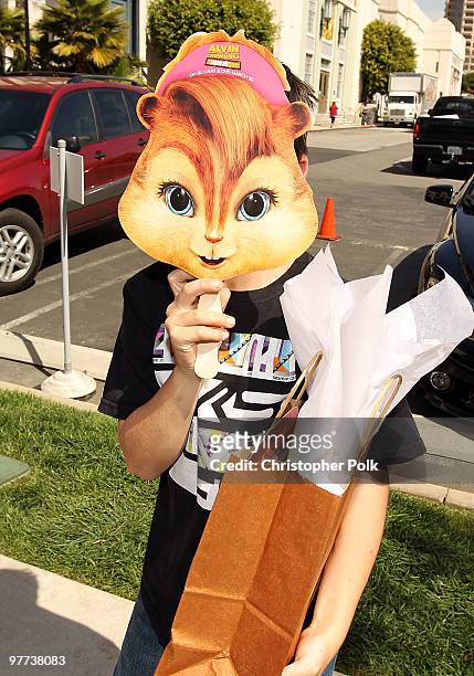 General view at the "Alvin and the Chipmunks: The Squeakquel" Media/Family Day in honor of the March 30th Blu-ray Disc and DVD release at the Fox Lot...