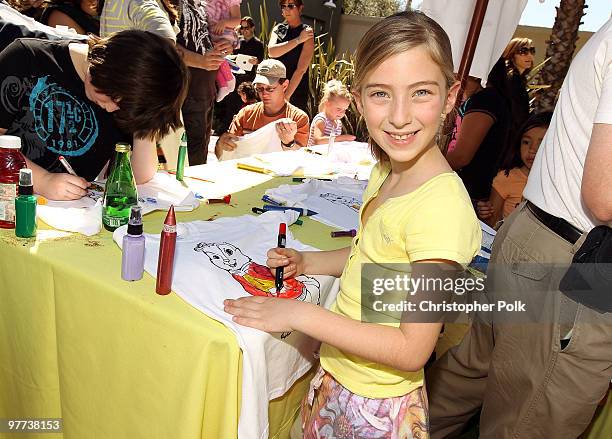 General view at the "Alvin and the Chipmunks: The Squeakquel" Media/Family Day in honor of the March 30th Blu-ray Disc and DVD release at the Fox Lot...