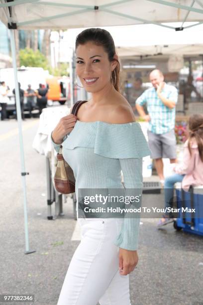 Iris Almario is seen on June 17, 2018 in Los Angeles, California.