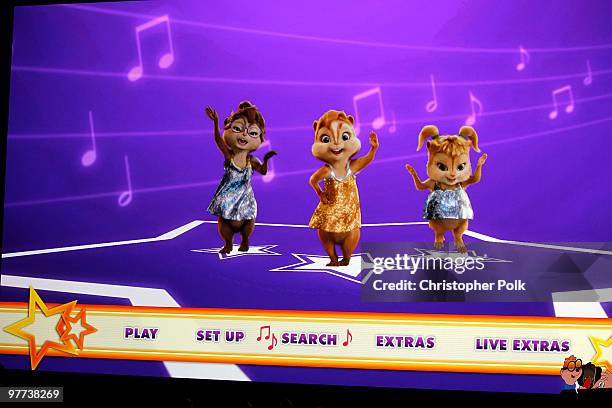 General view at the "Alvin and the Chipmunks: The Squeakquel" Media/Family Day in honor of the March 30th Blu-ray Disc and DVD release at the Fox Lot...