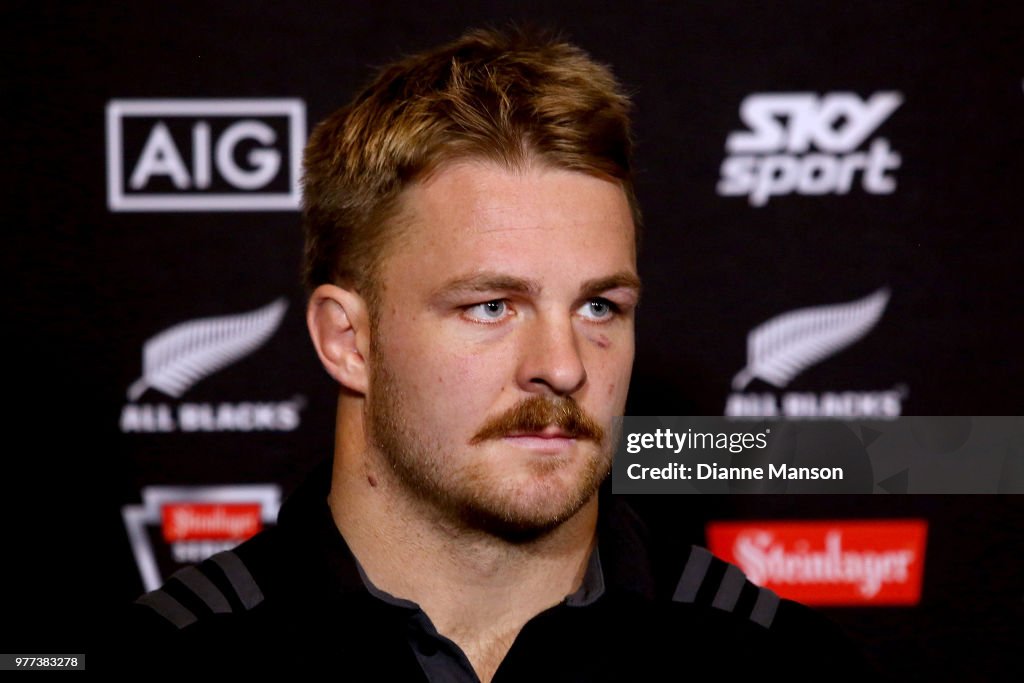 New Zealand All Blacks Press Conference & Community Event