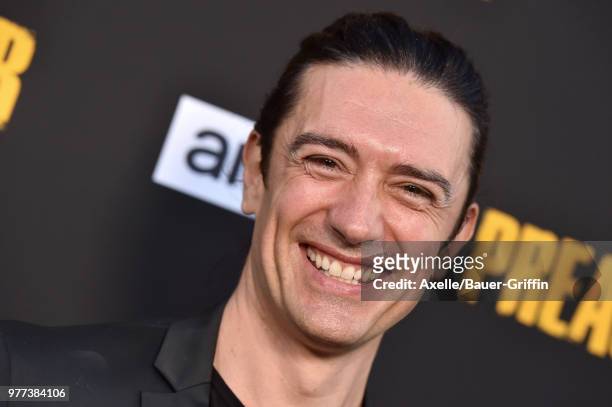 Actor Adam Croasdell arrives at AMC's 'Preacher' Season 3 Premiere Party at The Hearth and Hound on June 14, 2018 in Los Angeles, California.