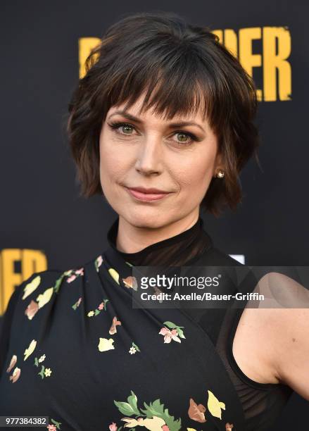 Actress Julie Ann Emery arrives at AMC's 'Preacher' Season 3 Premiere Party at The Hearth and Hound on June 14, 2018 in Los Angeles, California.