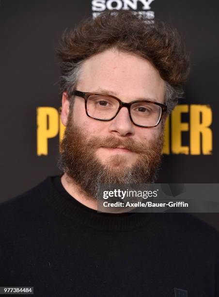 Director Seth Rogen arrives at AMC's 'Preacher' Season 3 Premiere Party at The Hearth and Hound on June 14, 2018 in Los Angeles, California.