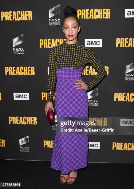 Actress Ruth Negga arrives at AMC's 'Preacher' Season 3 Premiere Party at The Hearth and Hound on June 14, 2018 in Los Angeles, California.