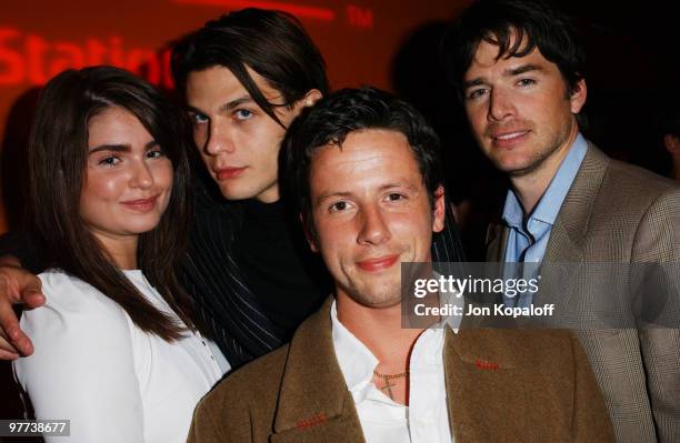 Aimee Osbourne, Trent Ford, Matthew Settle and guest *Exclusive*