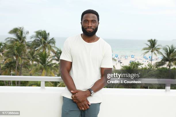 Actor Y'lan Noel poses for a portrait during the 22nd Annual American Black Film Festival at the Loews Miami Beach Hotel on June 15, 2018 in Miami...