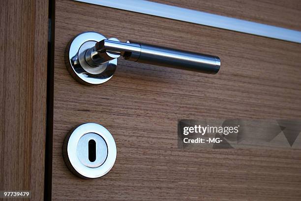 door handle - door knob stock pictures, royalty-free photos & images