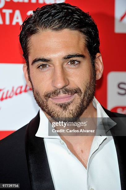 Spanish actor Miguel Angel Silvestre attends Fotogramas magazine awards at the Joy Eslava Club on March 15, 2010 in Madrid, Spain.