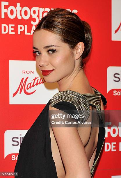Spanish actress Dafne Fernandez attends Fotogramas magazine awards at the Joy Eslava Club on March 15, 2010 in Madrid, Spain.
