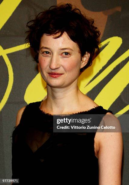 Actress Alba Rohrwacher attends "Io Sono L'Amore": Milan Screening held at Cinema Colosseo on March 15, 2010 in Milan, Italy.