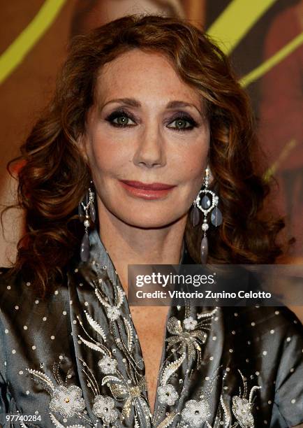 Actress Marisa Berenson attends "Io Sono L'Amore": Milan Screening held at Cinema Colosseo on March 15, 2010 in Milan, Italy.