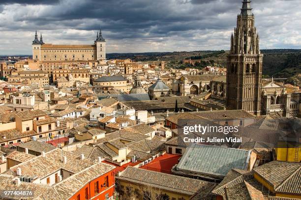 toledo,spain - toledo cathedral stock pictures, royalty-free photos & images