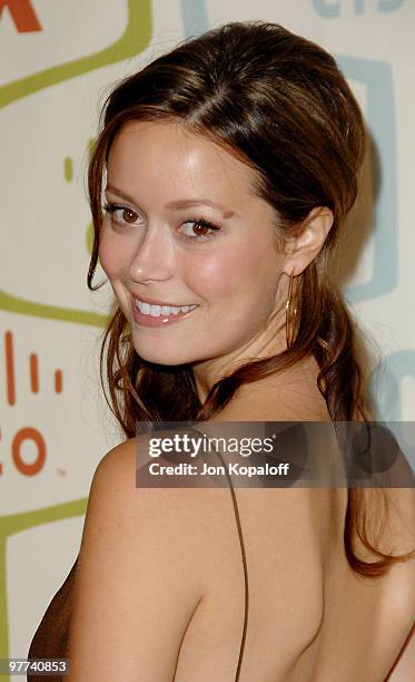 Actress Summer Glau arrives at the "FOX Fall Eco-Casino Party" at Area on September 24, 2007 in Los Angeles, California.