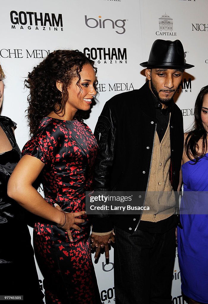 Alicia Keys Hosts Gotham Magazine Annual Gala Presented By Bing - Arrivals